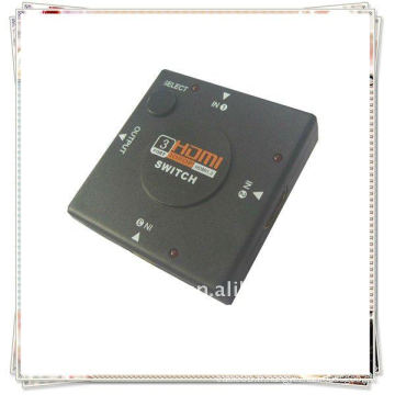 Boîte Hub Switch 3 Port HDMI pour HDTV Game